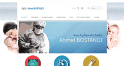 Desktop Screenshot of drahmetbostanci.com